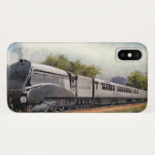 vervoer, Modern Silver Bullet Train Case-Mate iPhone Case (Achterkant (horizontaal))