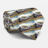 vervoer, Modern Silver Bullet Train Stropdas (Opgerold)