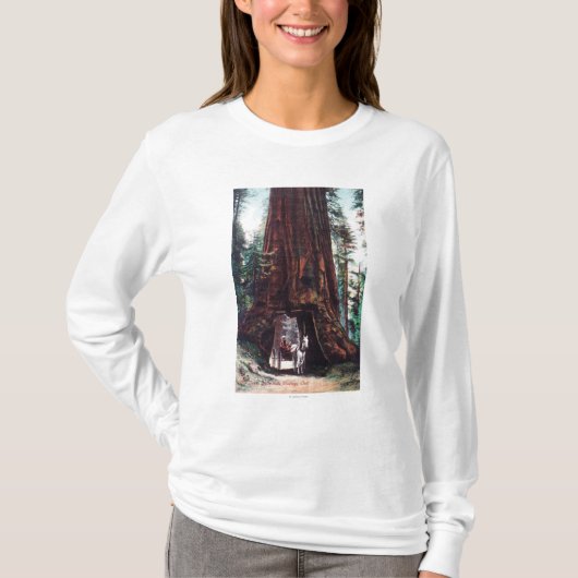 Vervoer onder een reuzenroodbaars t-shirt (Voorkant)