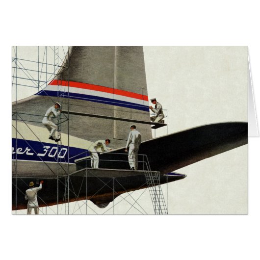 vervoer, onderhoud voor vliegtuigen (Voorkant Horizontaal)