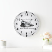 vervoer per spoor grote klok (Huis)