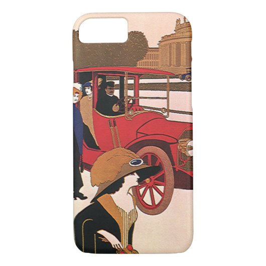  vervoer, Red Antiek Automobile Case-Mate iPhone Case (Achterkant)