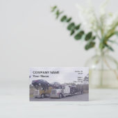 vervoer van auto's visitekaartje (Staand voorkant)
