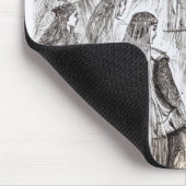 Vervoer van Edward II en Isabella van Frankrijk Muismat (Hoek)