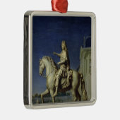 Vervoer van het ruiterstandbeeld van Louis Metalen Ornament (Rechts)