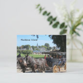 Vervoer van makreel briefkaart (Staand voorkant)