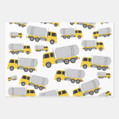 Vervoer van vrachtwagens inpakpapier vel (Voorkant)