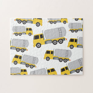 Vervoer van vrachtwagens legpuzzel