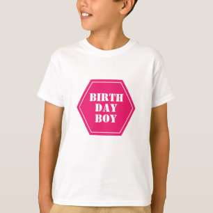Vervoer Verjaardag Jongen teken T-shirt