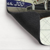  vervoer, vliegtuigonderhoud muismat (Hoek)