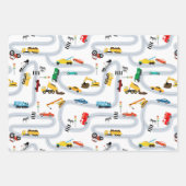 Vervoer Voertuigen Auto's & vrachtwagens Wegverkee Inpakpapier Vel (Voorkant 2)