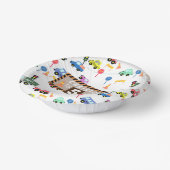 Vervoer Wit Papieren Kommen (Gebogen)