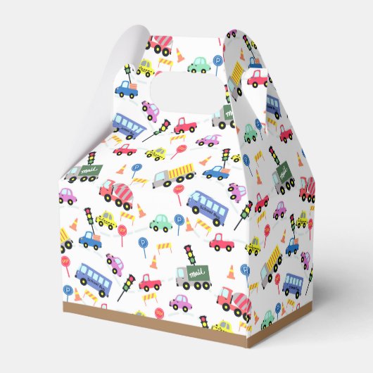 Vervoer Witte Favorietenkast Bedankdoosjes (Achterkant)