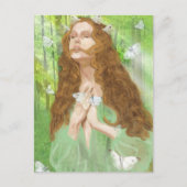 Vervoering (Nimf) Briefkaart (Voorkant)