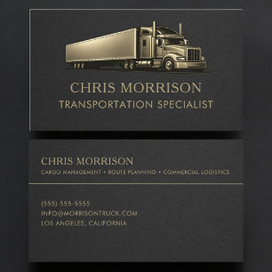Vervoerspecialist Trucking Professional Visitekaartje