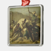 Vervoerstenen Metalen Ornament (Links)