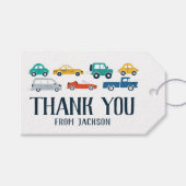 Vervoersthema Birthday Hartelijk dank Cadeaulabel (Voorkant (Horizontaal))