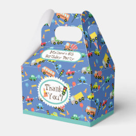 Vervoersvak Blauwe voorverpakking Bedankdoosjes