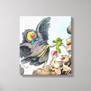 Vervoertijd Canvas Afdruk