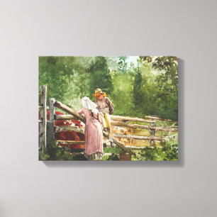 Vervoertijd Canvas Afdruk