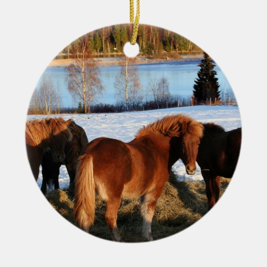 Vervoertijd Keramisch Ornament (Voorkant)