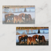 Vervoertijd Visitekaartje (Voorkant / Achterkant)