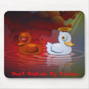 Vervorm mijn cirkels niet muismat