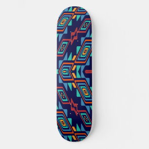 Vervormd, abstract ontwerp van vormen skateboard