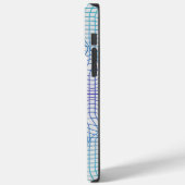Vervormd lijst.01.w van witte BG Case-Mate iPhone Case (Achterkant / Links)
