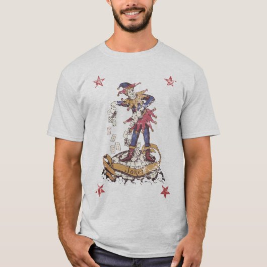  vervormde de joker T-shirt (Voorkant)