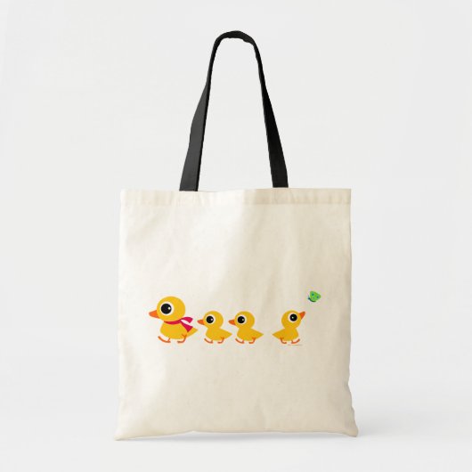 Vervormde Duck Tote Bag (Voorkant)