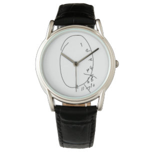 Vervormde klok vanaf Hannibal Horloge