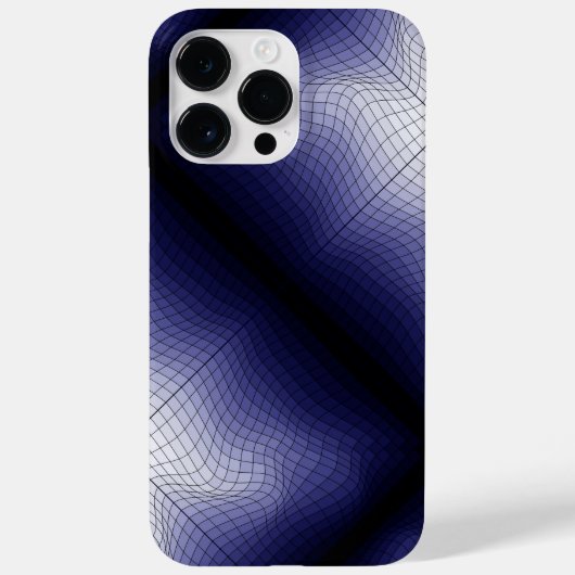 Vervorming draadloos.C01.GBluex4 Case-Mate iPhone Case (Achterkant)