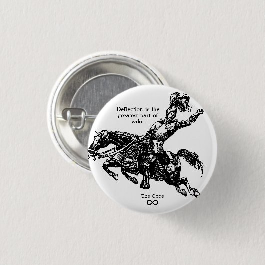 Vervorming en klep ronde button 3,2 cm (Voorkant /achterkant)