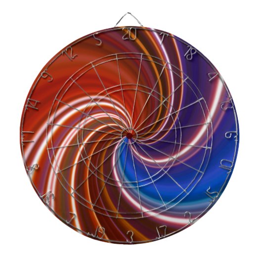 Vervorming vier dartbord (Voorkant)