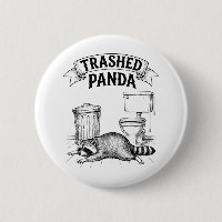 Vervuilde Panda Grappige Dronken Wasbeer