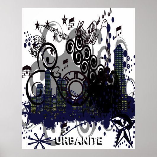 Vervuilde Stad Poster (Voorkant)