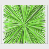 Vervuiling van groen lijnpatroon cadeaupapier (Vlak)