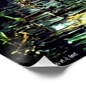 Vervuiling / Wilde dieren / Dag van de Aarde / Vij Perfect Poster (Hoek)