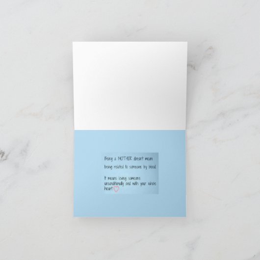 Vervullende Moederdag Kaart (Binnen)