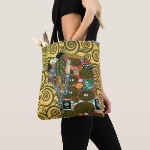 Vervulling aka De Omhelzing door Gustav Klimt Draagtas