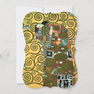 Vervulling (De Omhelzing) door Gustav Klimt Weddin Kaart