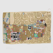 Vervulling, Gustav Klimt Golfhanddoek (Horizontaal)