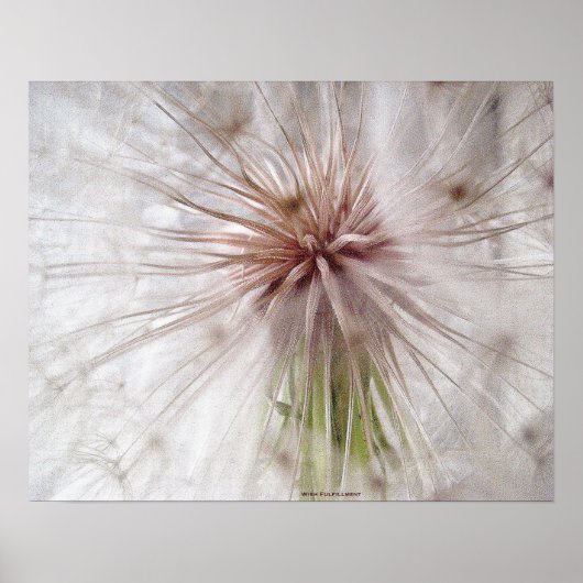 Vervulling wensen poster (Voorkant)