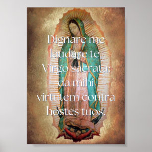 Verwaardig mij te Drukken Poster