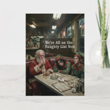 Verwaarloosde Kerstelfen Diner Donkere Humor