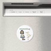 Verwacht - Afrikaanse Amerikaanse mam is en is in Magneet (Insitu (Vaatwasser))