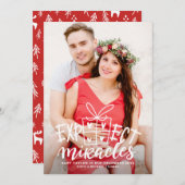 Verwacht dat Miracles de vakantie tijdens de beval Aankondiging (Voorkant / Achterkant)