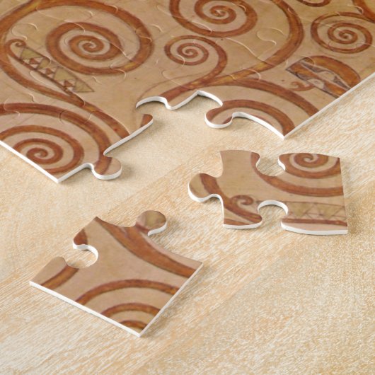 Verwacht door Klimt Victoriaans Art Nouveau Legpuzzel (Zijkant)