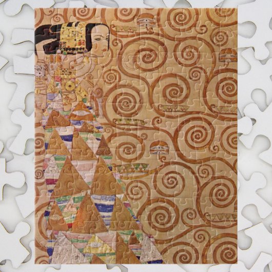 Verwacht door Klimt Victoriaans Art Nouveau Legpuzzel